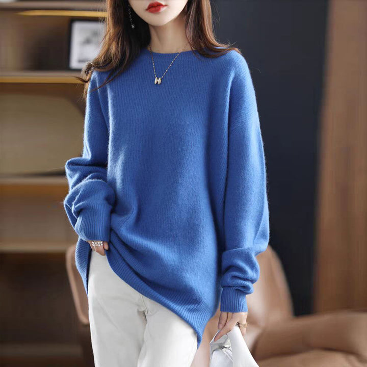 Pull confortable pour femmes en matériau doux et coupe décontractée Chic & Stil