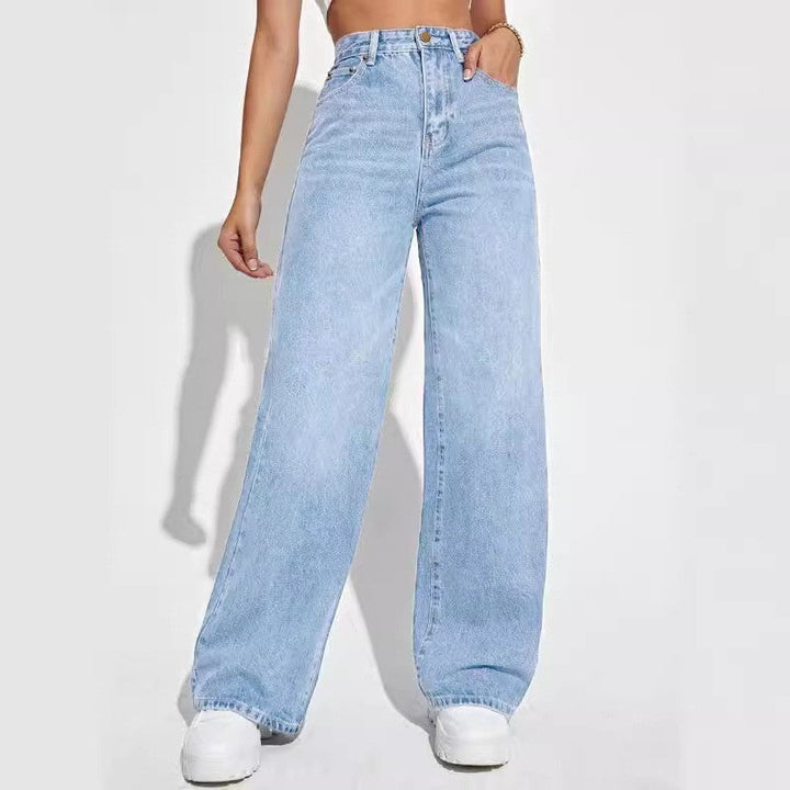 Lune London | Women Wide Cut Jeans in Vintage Style