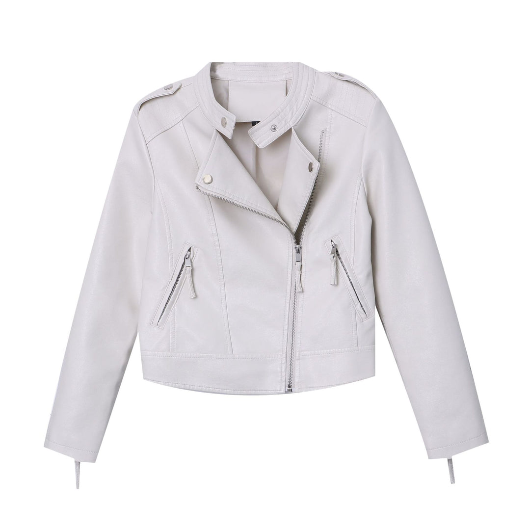 Ladies Fashion Biker Jacket Chic & Stil