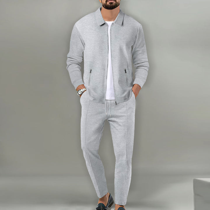 Sports leisure set for men with functional high collar and breathable properties Lune London
