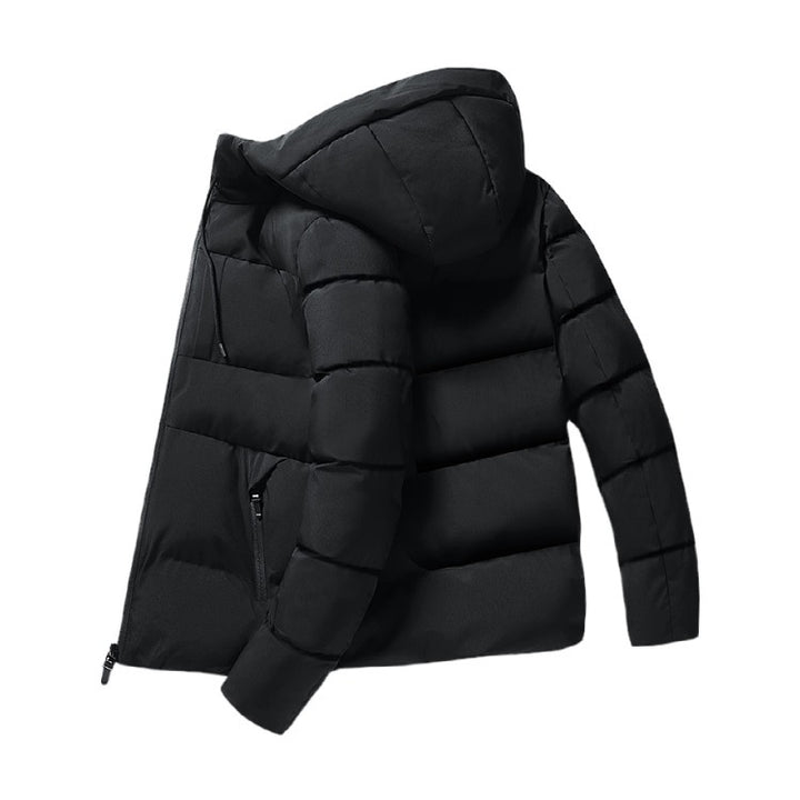 Veste isolée matelassée pour hommes avec capuche pratique Lune London