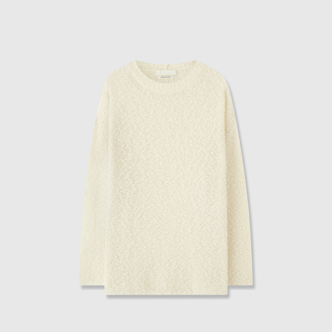 Pull en tricot confortable pour femme avec un matériau doux et une coupe oversize Chic & Stil