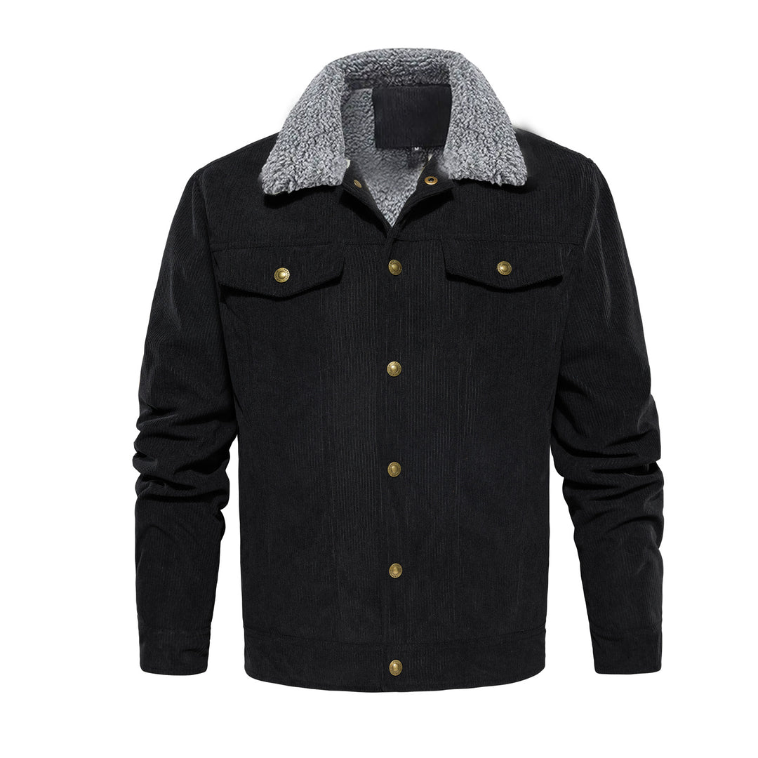 Corduroy jacket for men with fleece lining Lune London