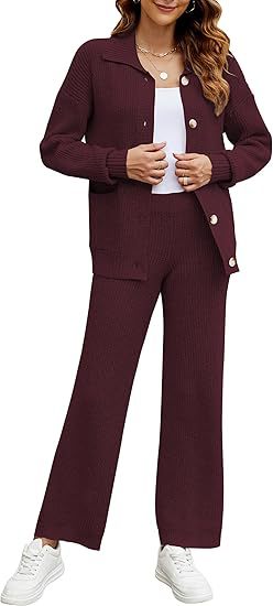 Ensemble de loungewear en tricot pour dames Lune London