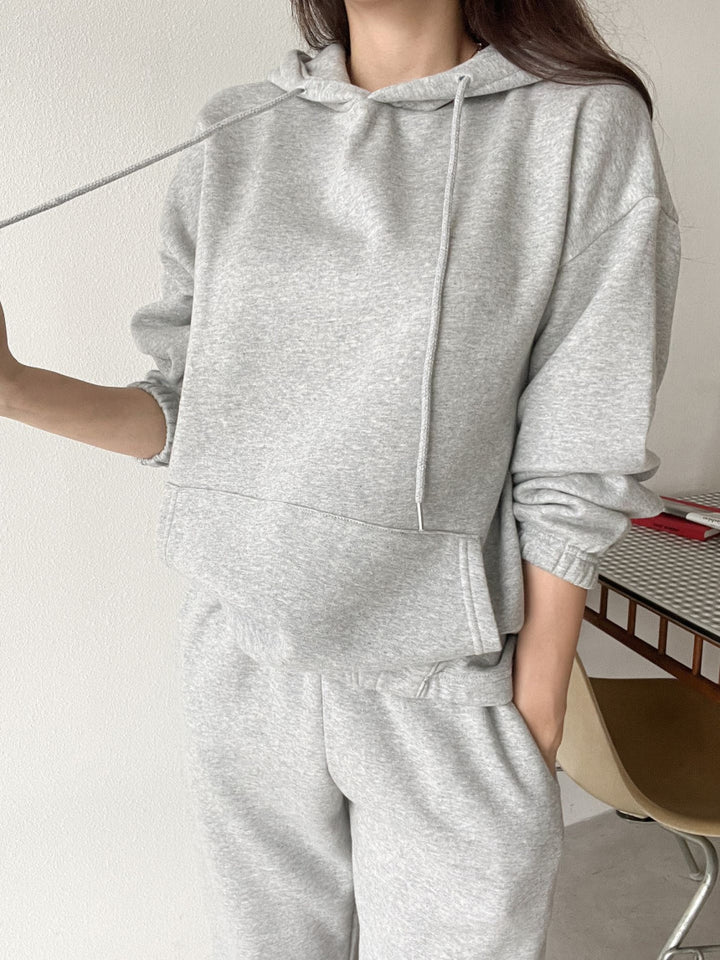 Women's Casual Hoodie and Jogging Pants Set with Elastic Waistband and Practical Pockets Chic & Stil