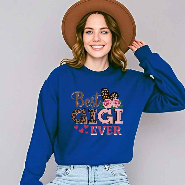 Sweatshirt pour femme avec motif créatif Gigi Chic & Stil