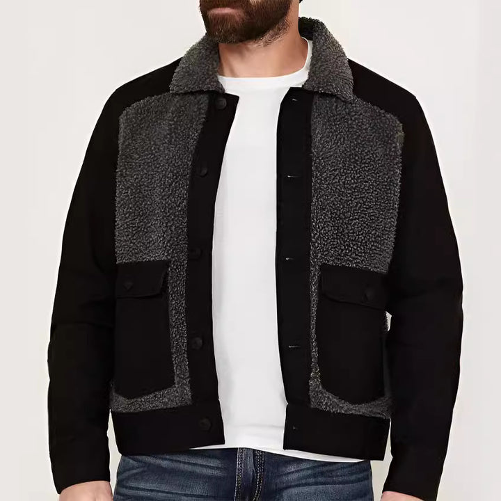 Jacket for men slightly oversized with soft lining and practical pockets Lune London