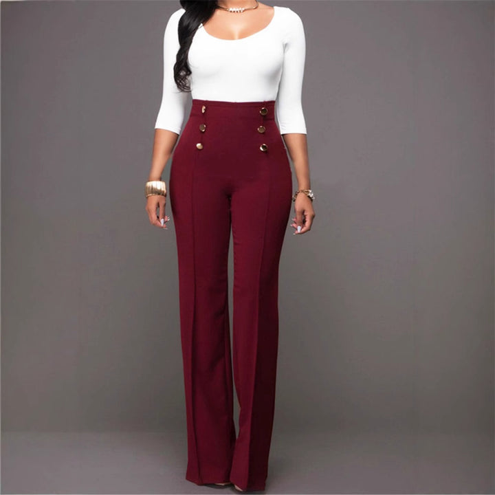 High-waisted suit trousers for women Lune London
