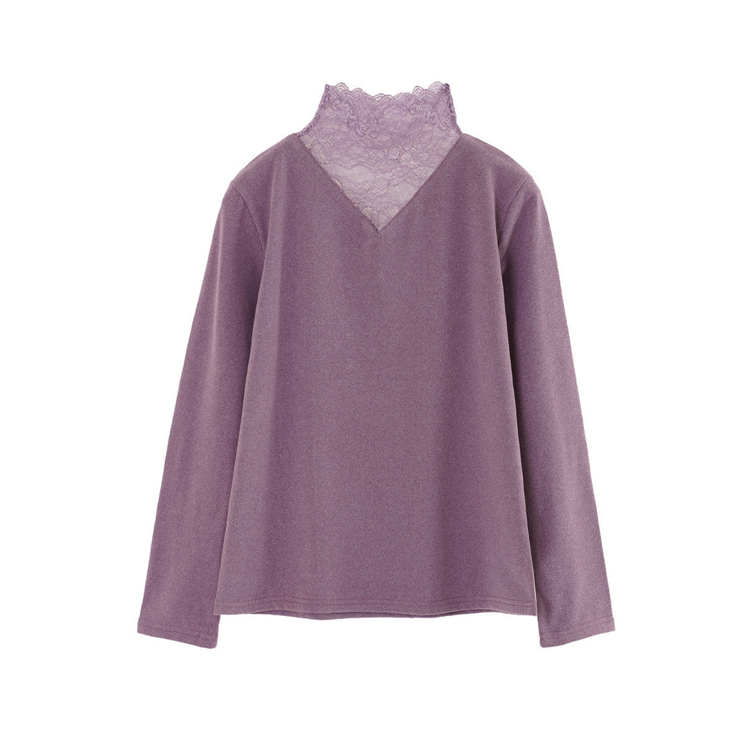 Ladies shirt with elegant lace details Chic & Stil