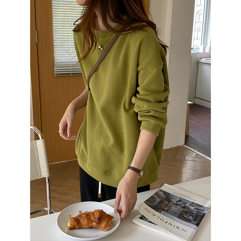 Ladies oversized sweatshirt with raglan sleeves Chic & Stil