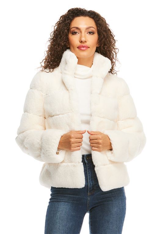 Ladies Chic High Collar Padded Jacket