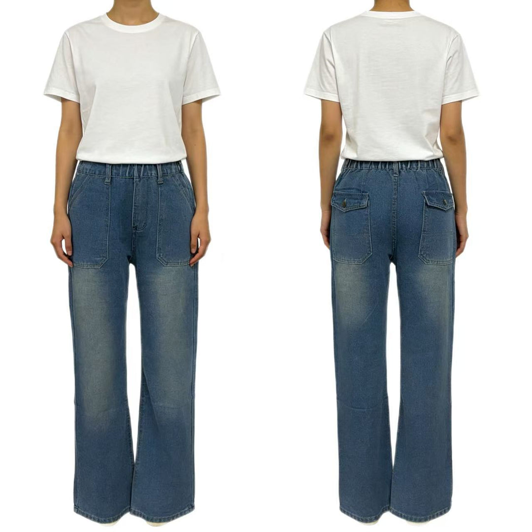 Women's High-Waist Jeans in Vintage Style Lune London