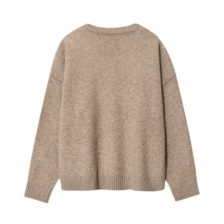 Ladies V-neck Pullover Lune London