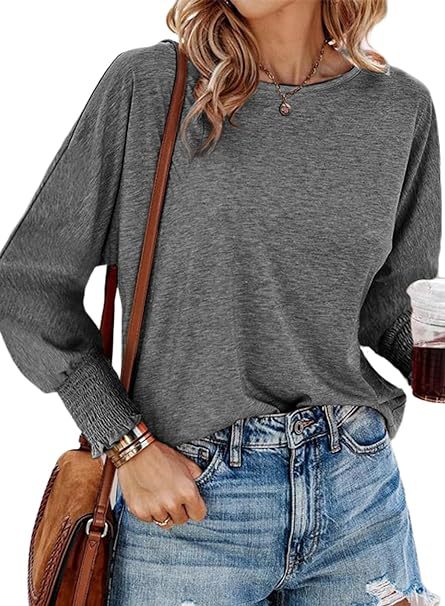 Casual long sleeve t-shirt for ladies with unique sleeve finishes Lune London