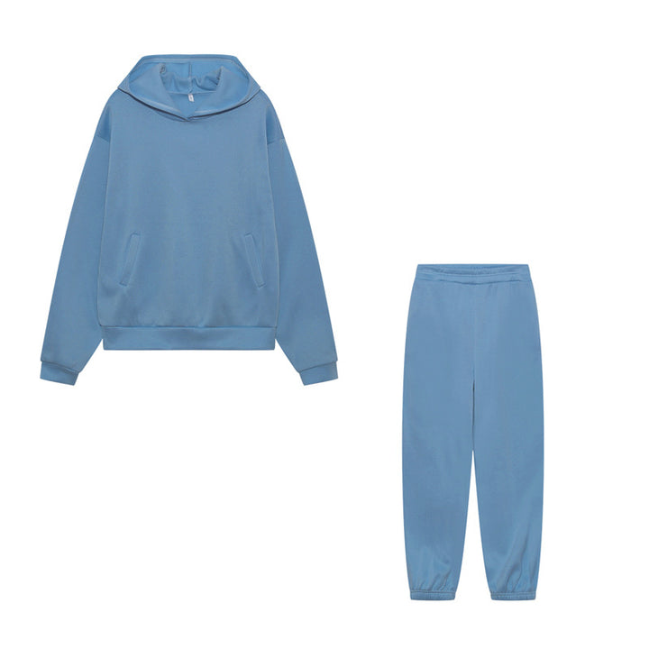 Ensemble de sweat à capuche sportif et de pantalon de jogging Chic & Stil pour femmes
