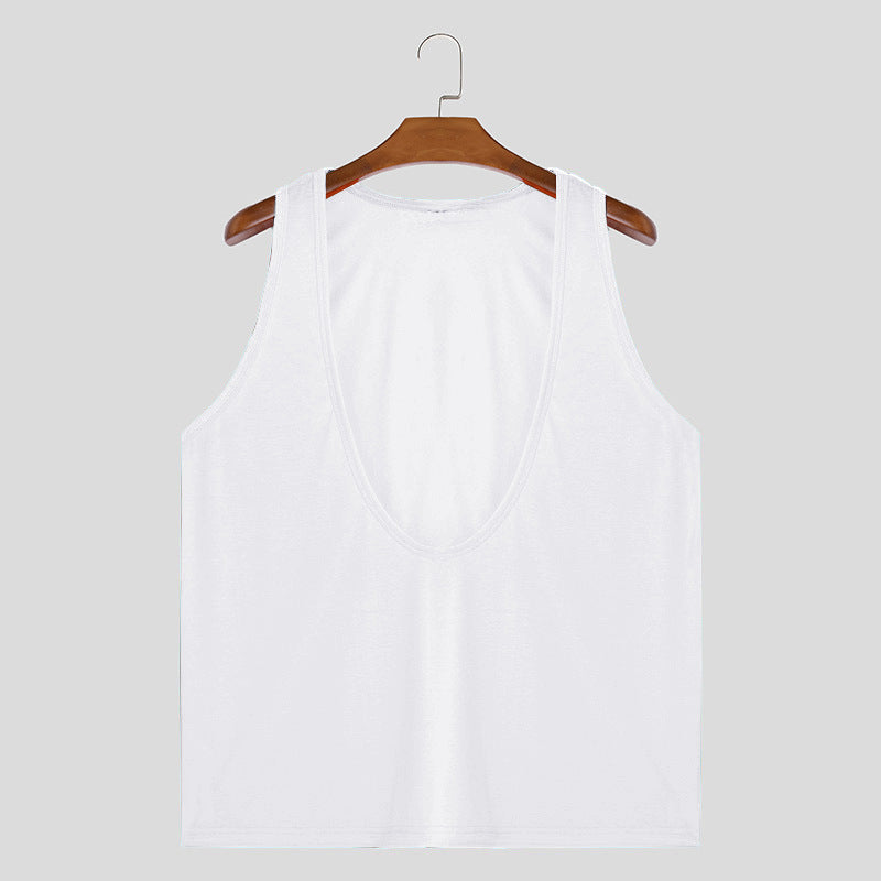Men's sleeveless t-shirt sporty in breathable material Lune London