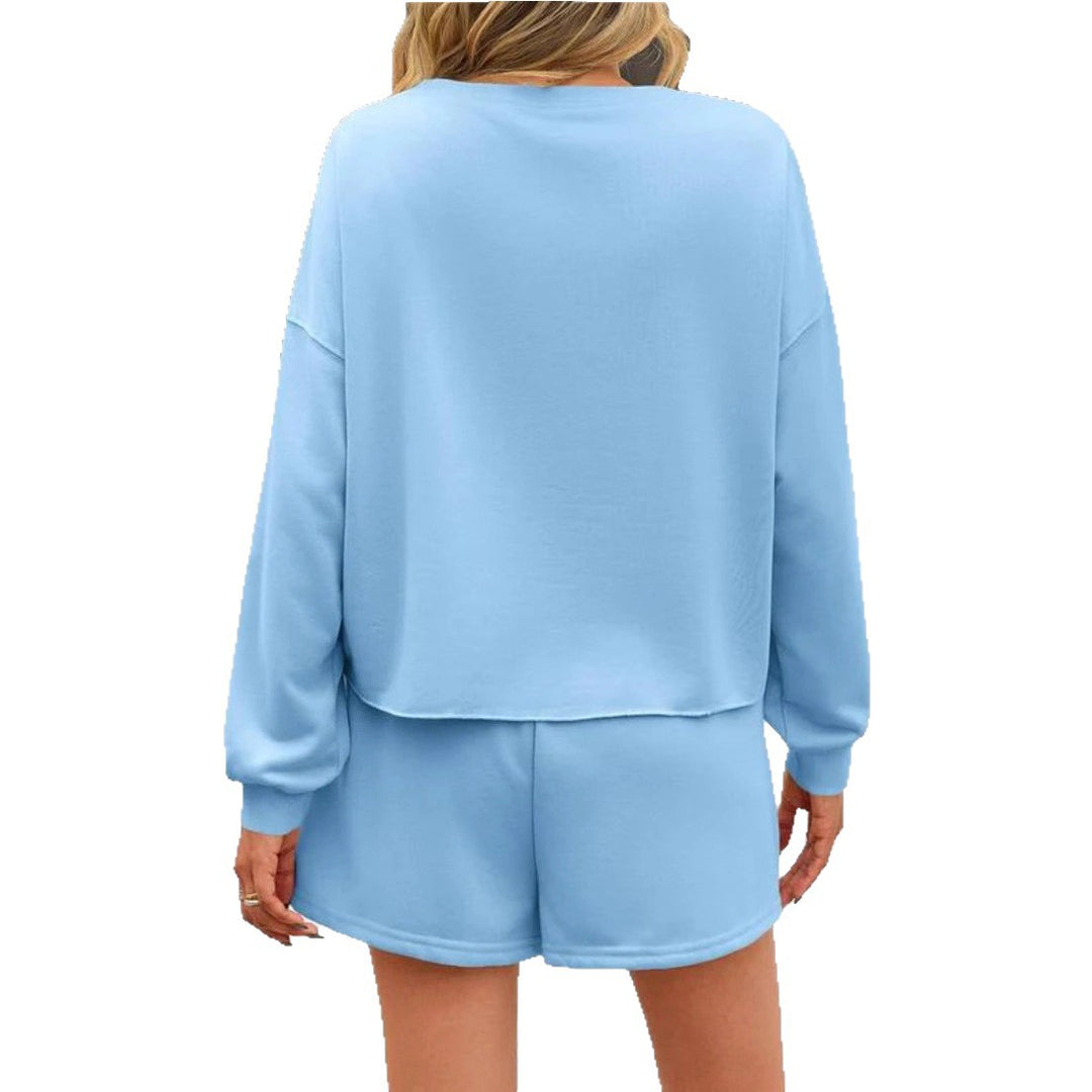 Robe sweat-shirt pour femmes avec des creux et des applications de perles Chic & Stil