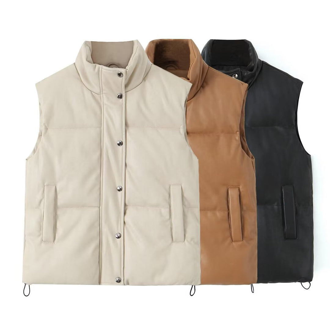 Ladies quilted gilet Lune London