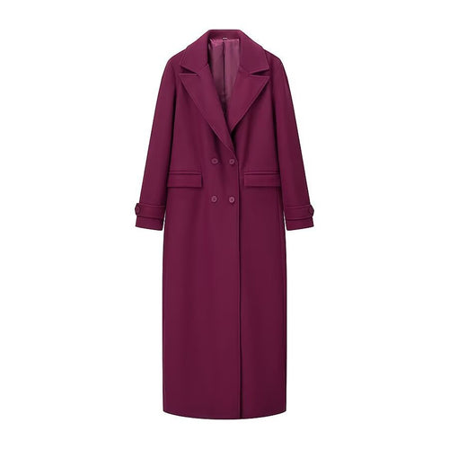 Manteau trench élégant pour femmes avec design à double boutonnage Chic & Stil