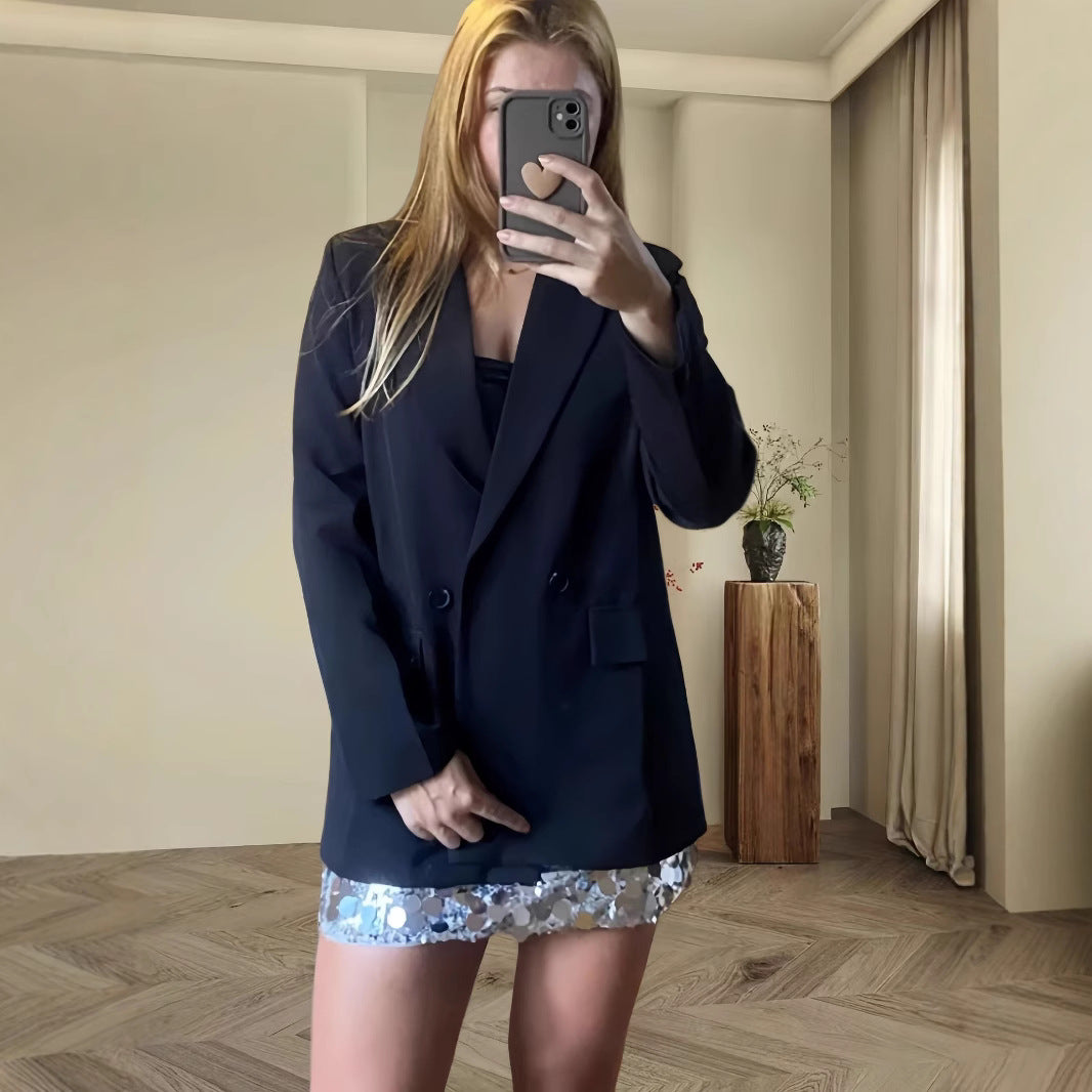 Ladies Oversized Blazer Lune London