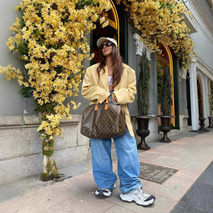 Oversized jacket for women in high-quality linen Lune London