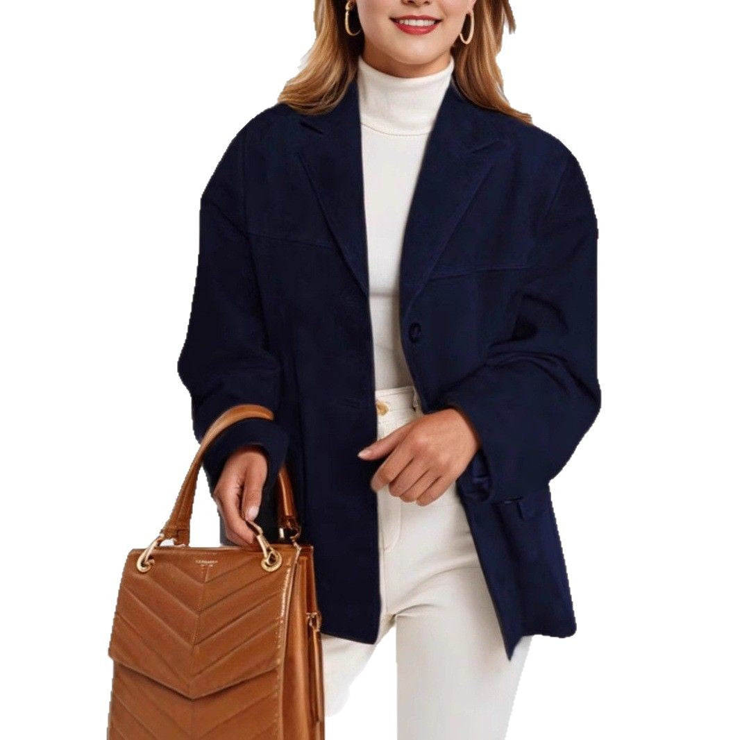 Women oversized blazer trendy Lune London