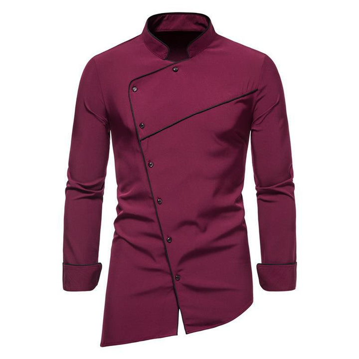 Men's chef jacket with precious contrasts and high-quality finish Lune London
