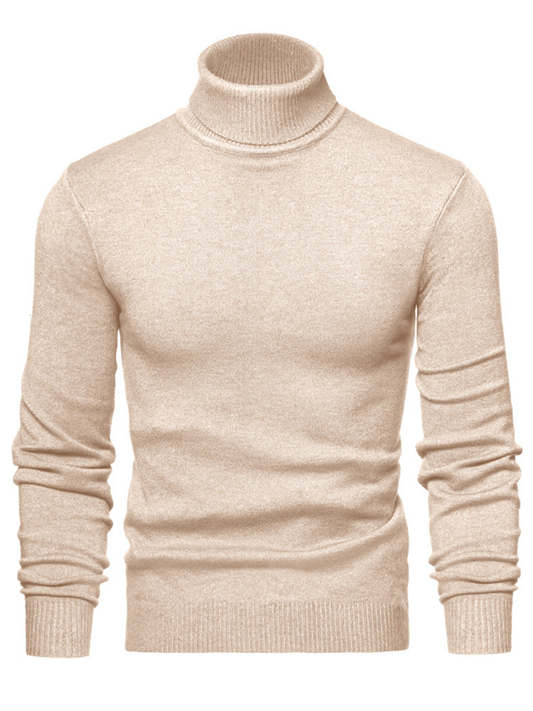 Timeless turtleneck sweater for men in soft wool Lune London