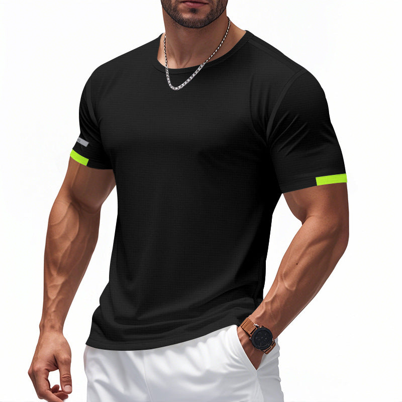 Functional t-shirt for men with breathable design and reflective details Lune London