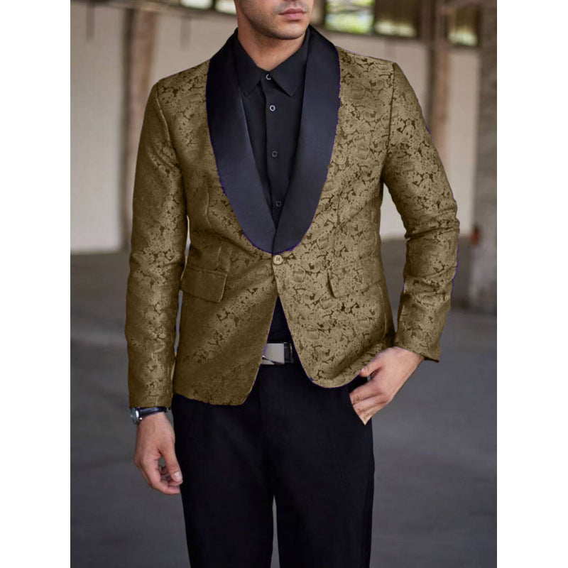 Luxury jacquard blazer for men Lune London