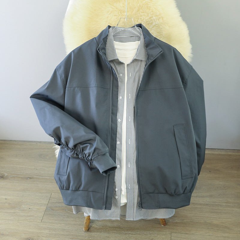 Transitional jacket for men with elastic arm openings and practical pockets Lune London