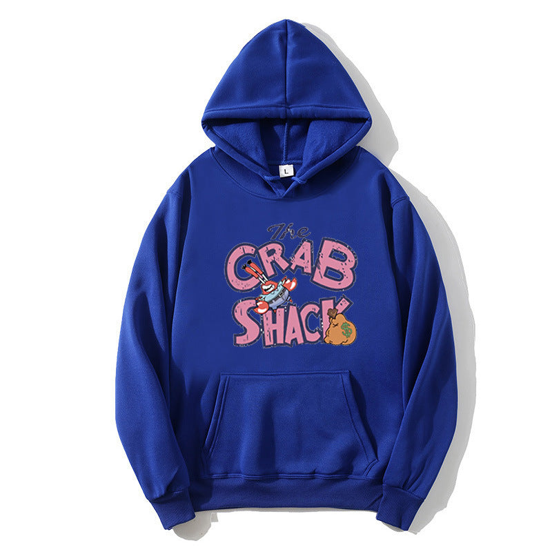 Women's hoodie with creative crab motif Chic & Style