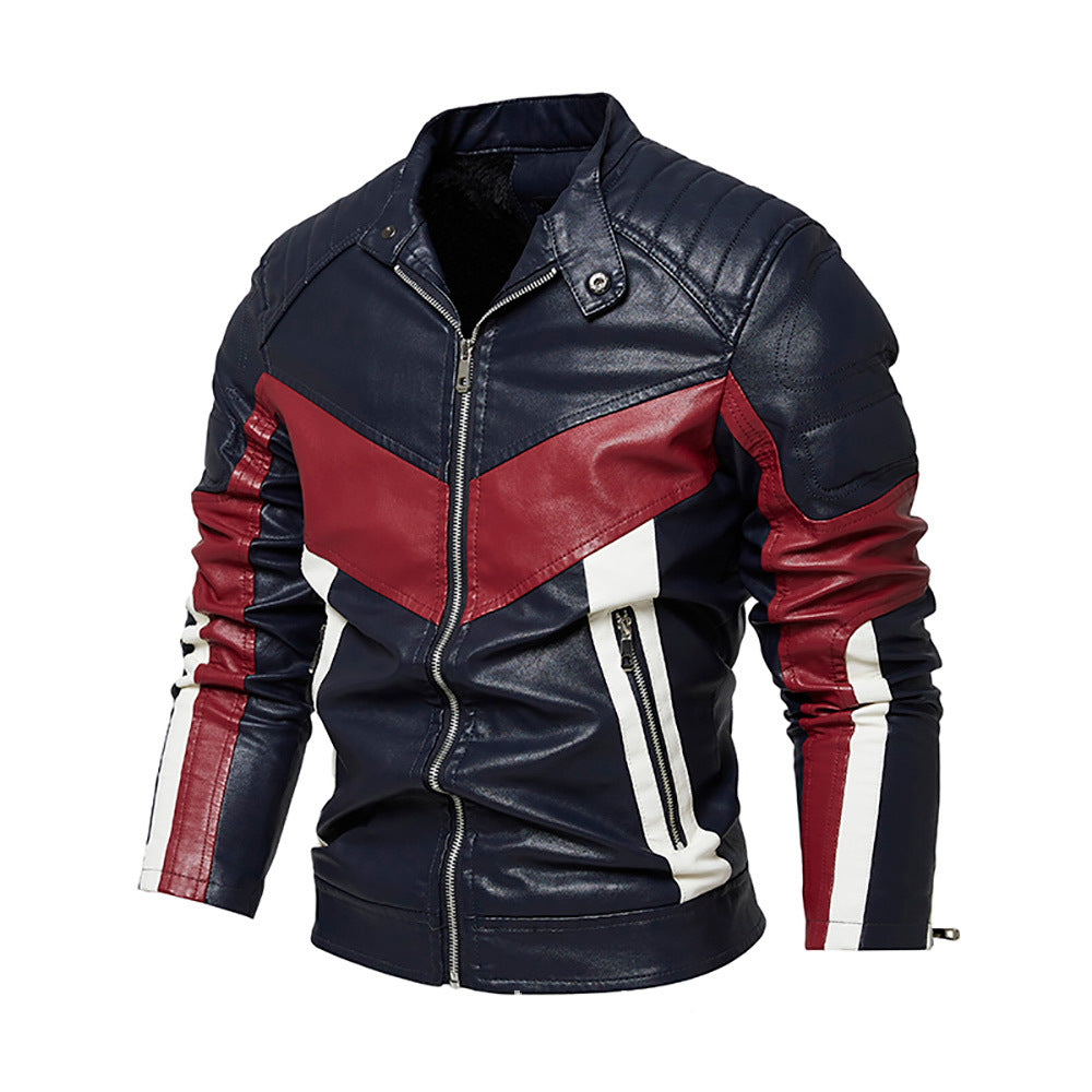 Elegant motorcycle jacket for men in high-quality leather Lune London