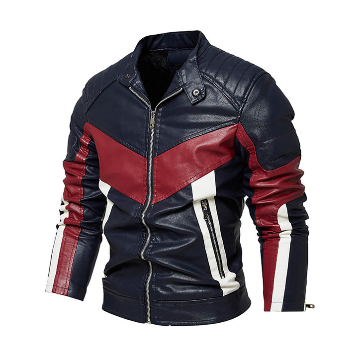 Elegant motorcycle jacket for men in high-quality leather Lune London