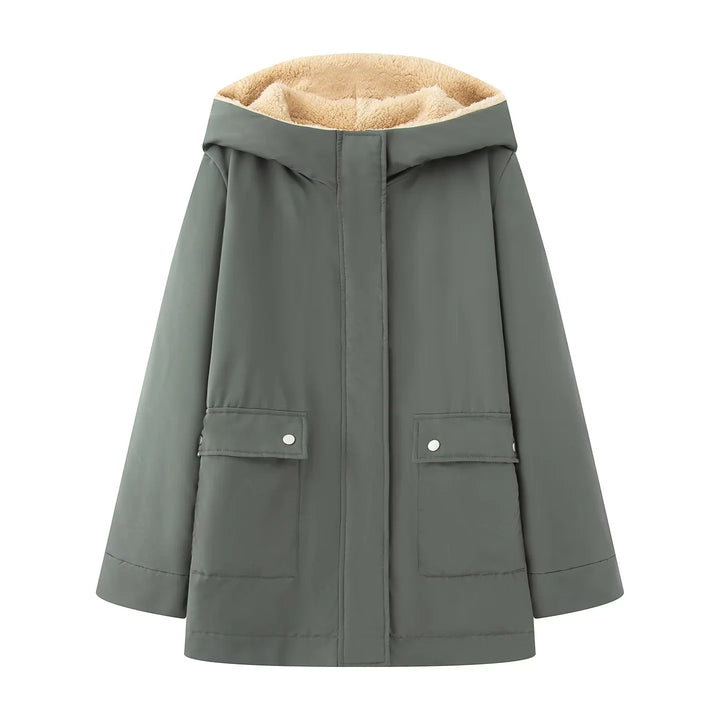 Transitional jacket for women with cozy lining and practical pockets Lune London