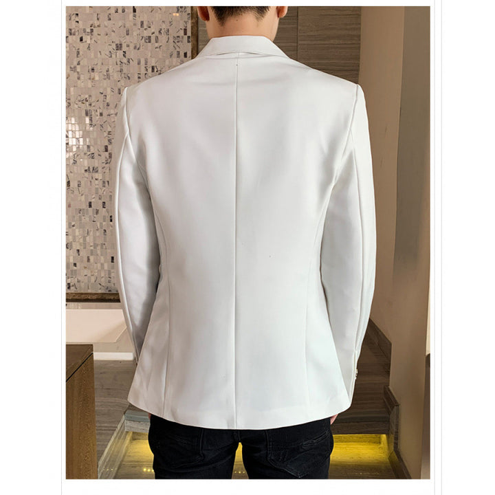 Fashionable men's jacket with asymmetrical design and functional pockets Lune London