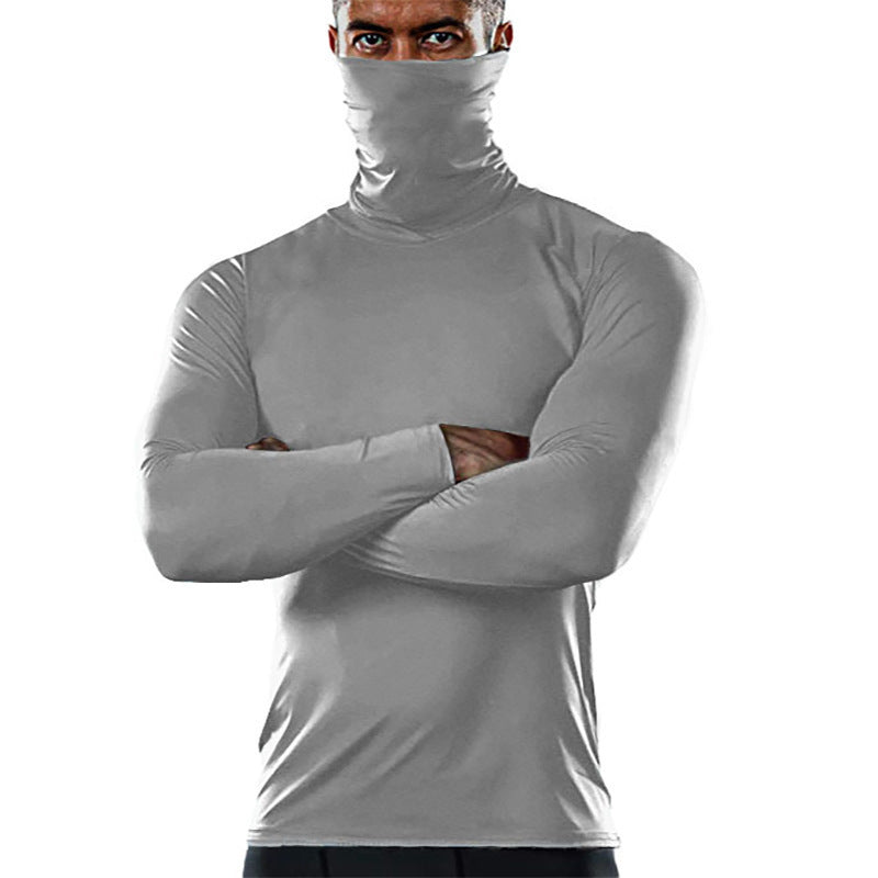 Men's Functional Shirt with High Collar and Innovative Moisture Management Lune London