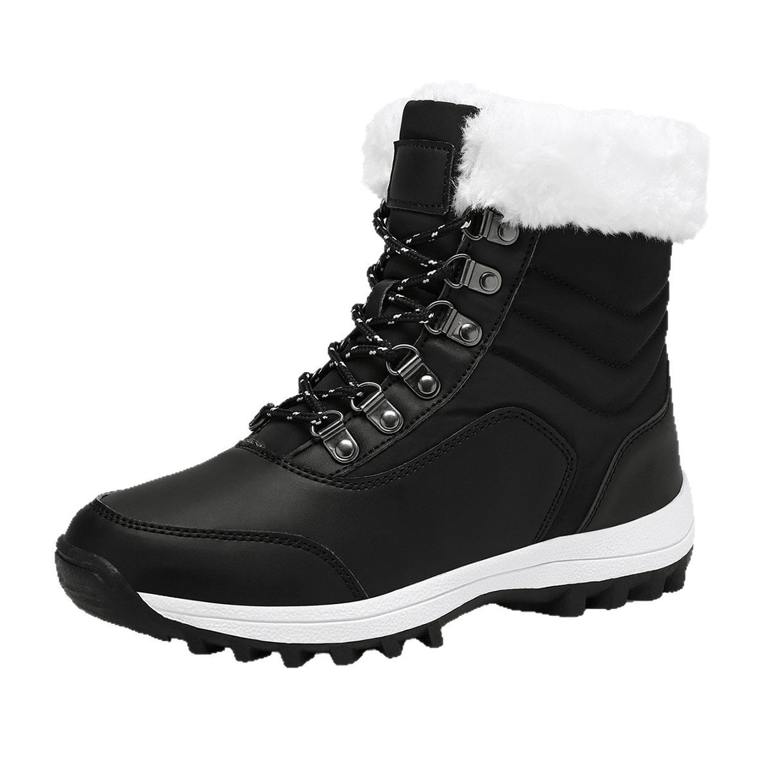 Waterproof winter boots for women with plush lining Lune London