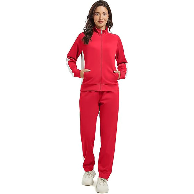 Ladies Casual Sportswear with Functional Zipper Lune London