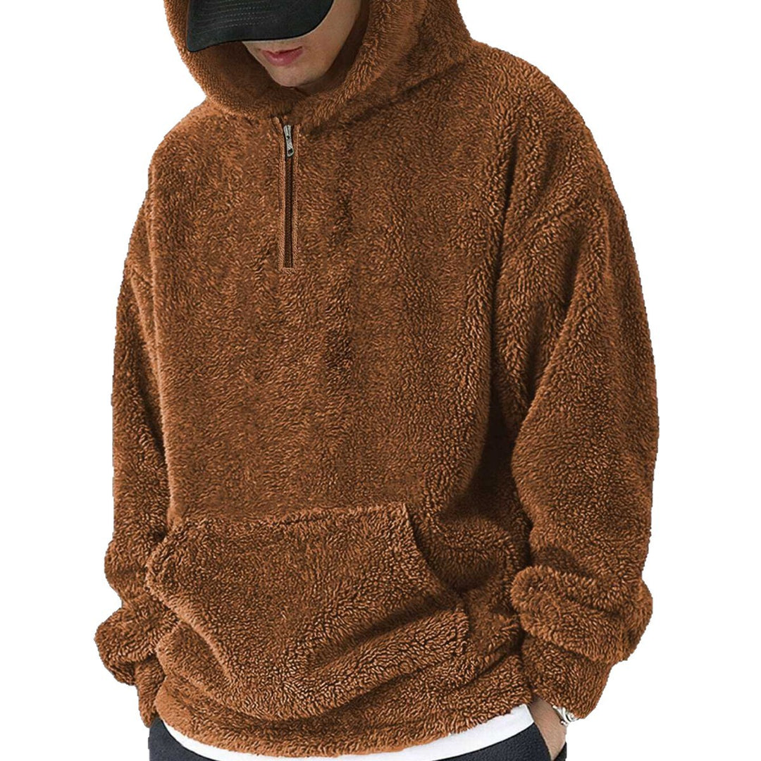 Ladies micro-fleece hooded sweatshirt Lune London