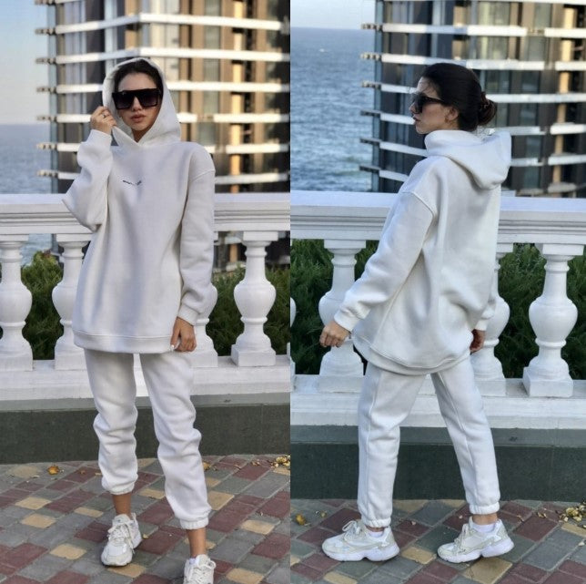Women's oversized hoodie and jogger pants set Lune London