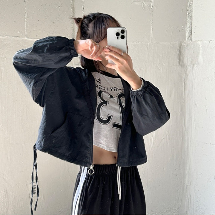 Veste extérieure légère et respirante pour femmes avec cordon de serrage Chic & Stil