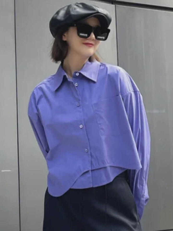Blouse courte élégante pour femmes avec coupe oversized Chic & Stil