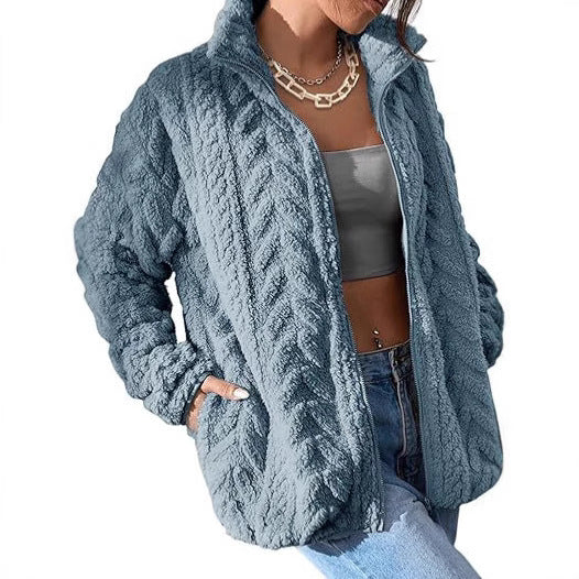 Ladies Comfortable Fleece Jacket Lune London