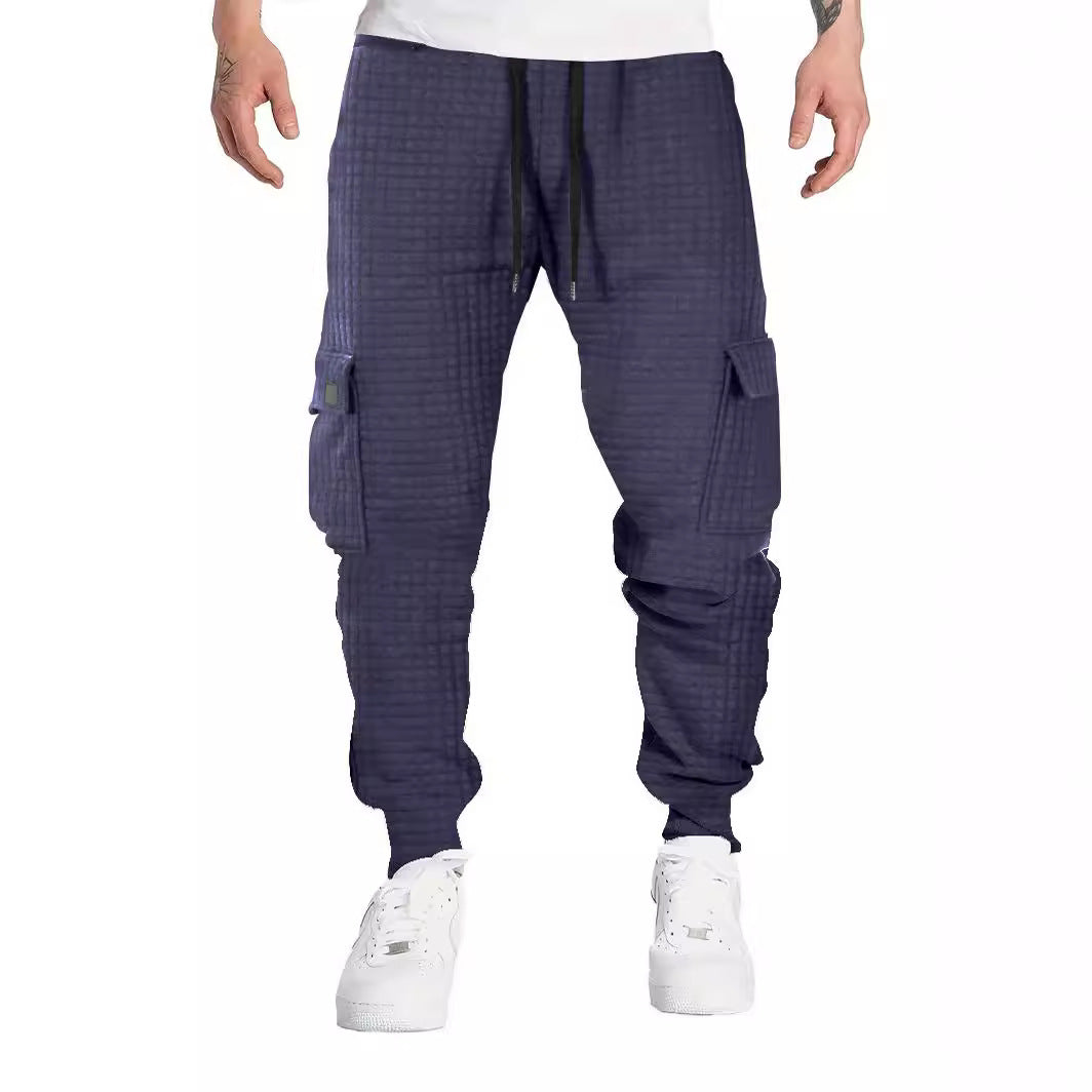 Men's cargo jogging pants with a casual chic design