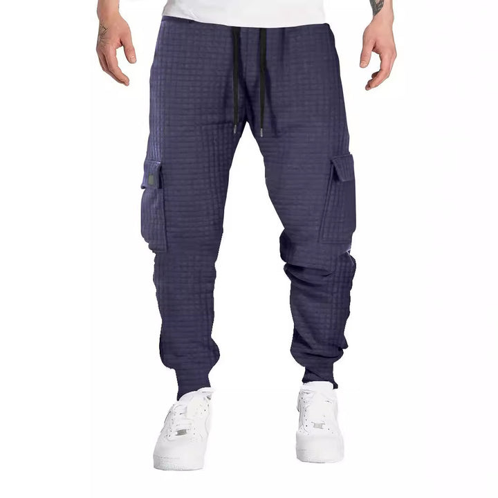 Men's cargo jogging pants with a casual chic design