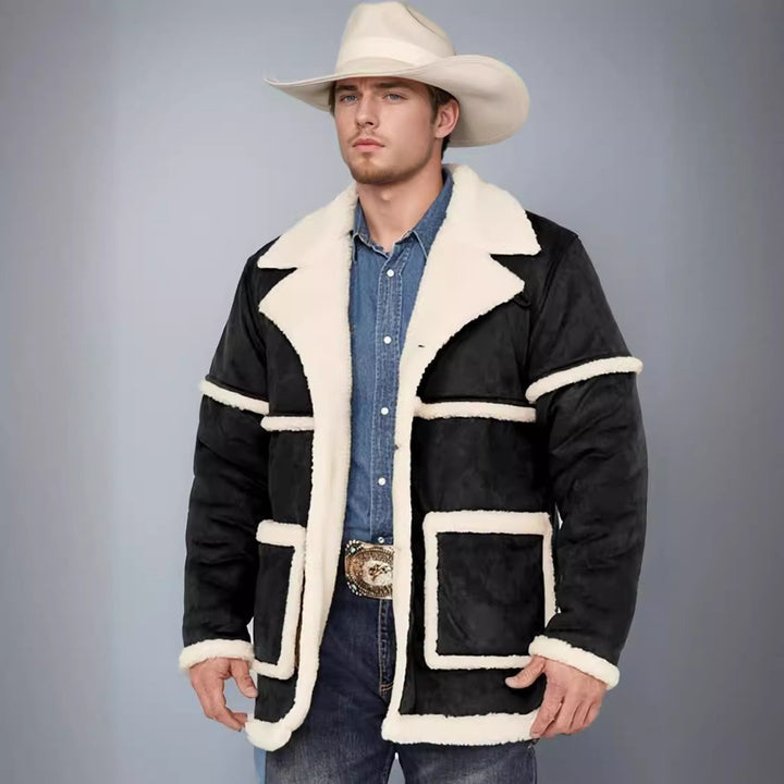 Casual and padded outdoor jacket for men with large pockets Lune London