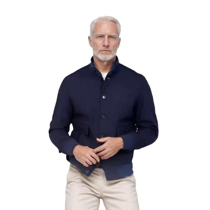 Leisure jacket for men with a sporty style featuring practical pockets Lune London