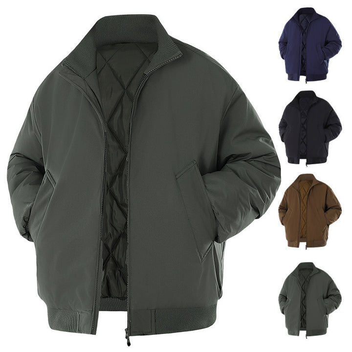 Men's winter jacket with warm lining and practical pockets Lune London