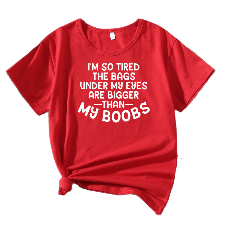 Ladies Leisure Humorous T-shirt Lune London